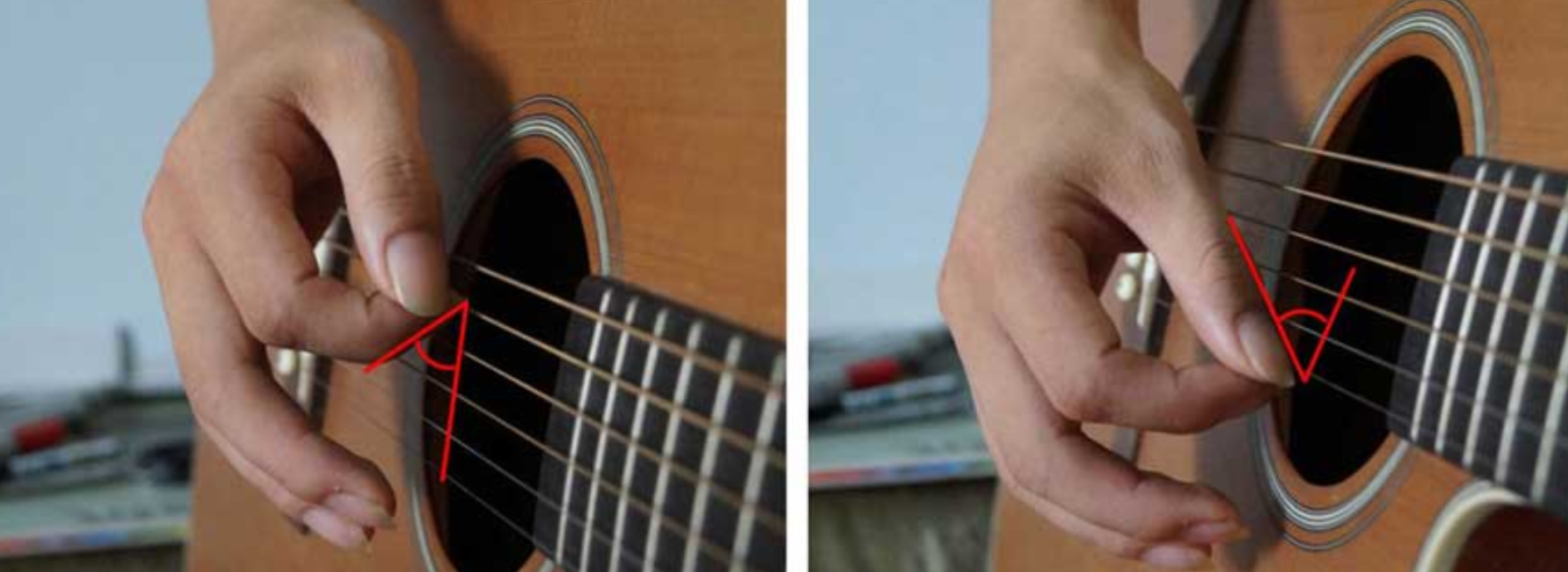 吉他新手入门知识:扫弦的手型与演奏技巧