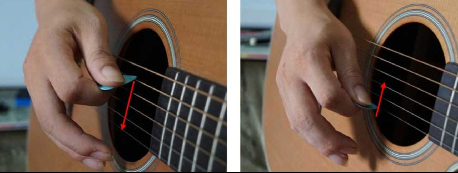 吉他新手入门知识:扫弦的手型与演奏技巧