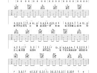 张信哲《爱就一个字》C调 吉他谱